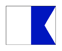 国際信号Ａ旗